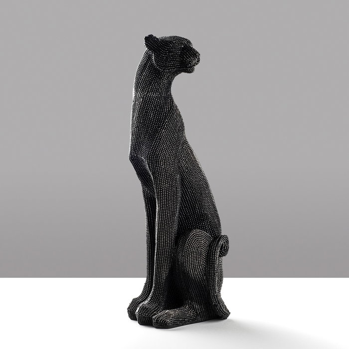 Aberto Design Objeto decorativo Leopard Black